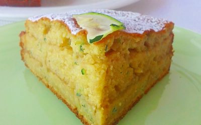 Torta dolce di zucchine