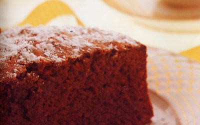 Torta cioccolato polenta e mandorle