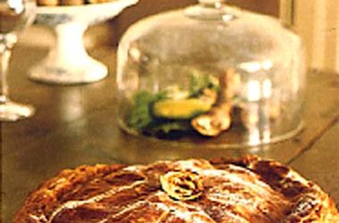 Torta alle mele, pere e noci